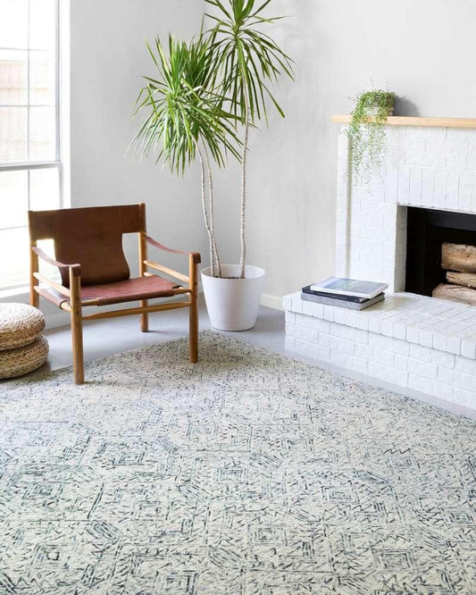 Loloi - Ziva Bluestone 5-0in x 7-6in Area Rug - ZIVAZV-03ZV005076 veiw 2