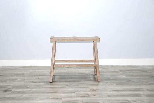 Sunny Designs - Marina - Beach Pebble 30H Bench, Wood Seat - 1671BP-30 veiw 2