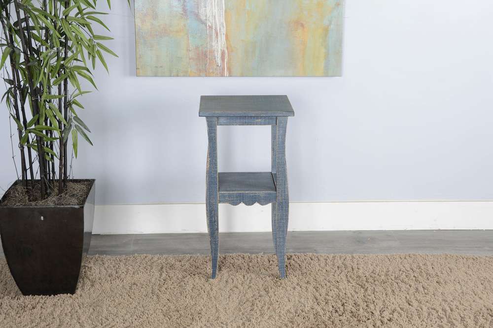 Sunny Designs - Marina - Ocean Blue End Table - 2082OB veiw 2
