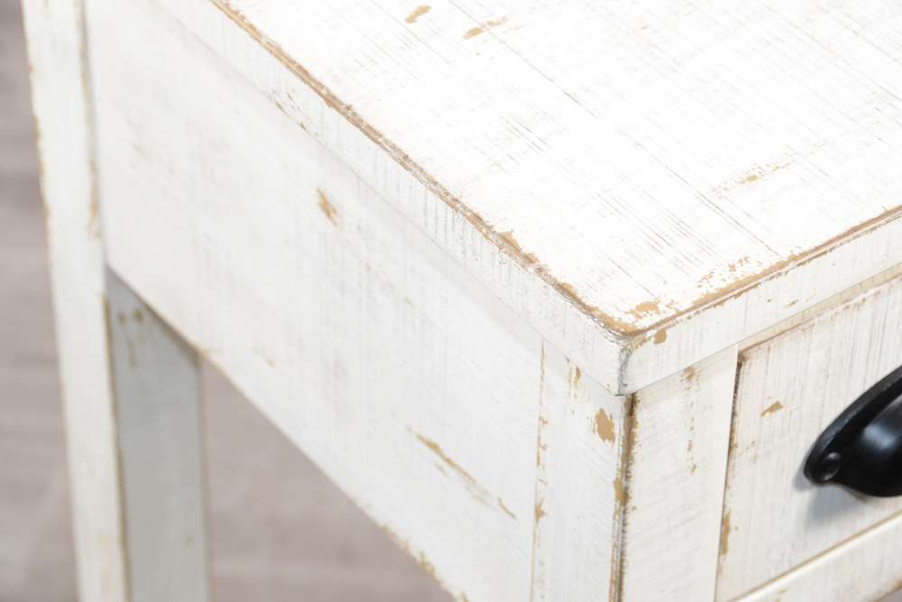 Sunny Designs - Marina - White Sand Chair Side Table - 2077WS veiw 6