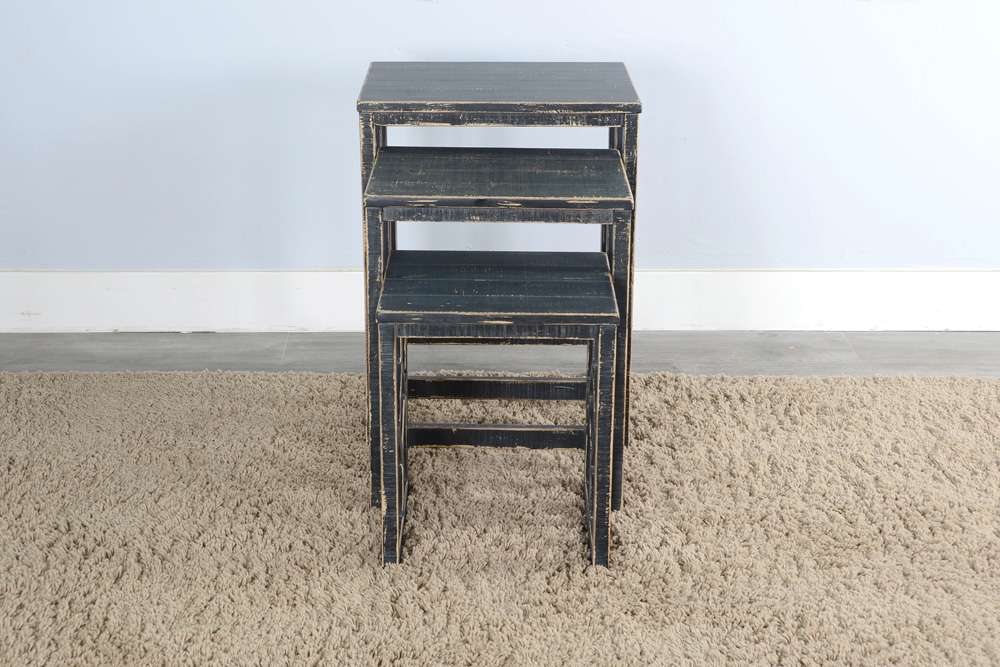 Sunny Designs - Marina - Black Sand Nesting Table - 2087BS veiw 4