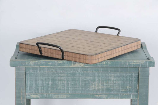 Sunny Designs - Marina - Beach Pebble Ottoman Tray - 2098BP veiw 2