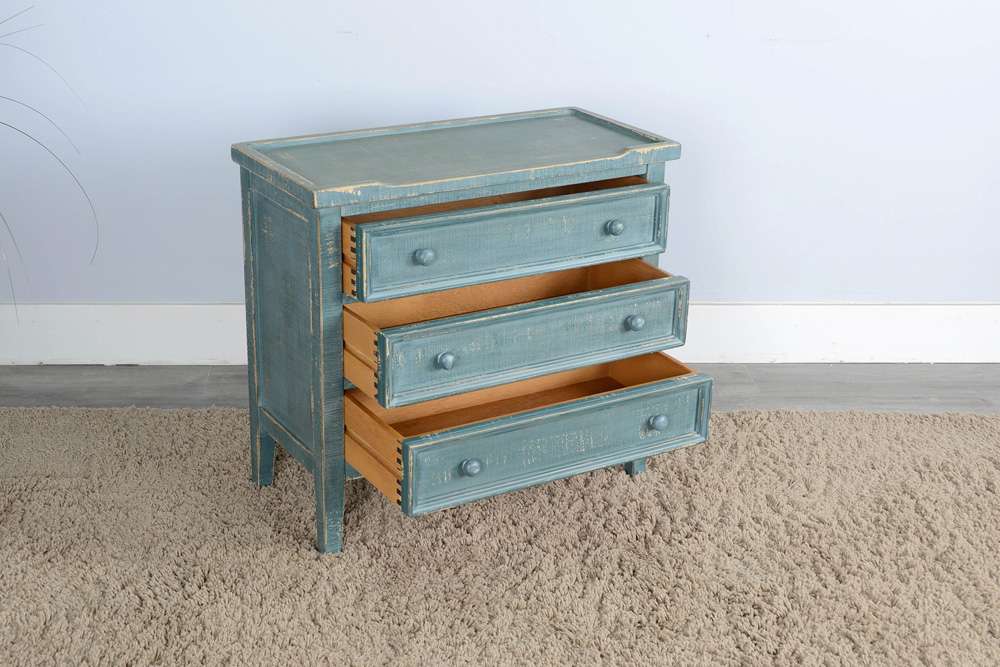 Sunny Designs - Marina - Sea Grass Side Chest - 2081SG veiw 3