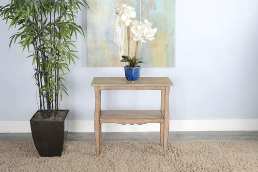 Sunny Designs - Marina - Beach Pebble Side Table - 2083BP veiw 2
