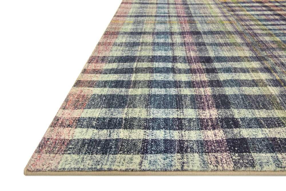 Chris Loves Julia x Loloi - Humphrey Plum / Multi 7-3in x 9-3in Area Rug - HUMRHUM-04PLML7393 veiw 6