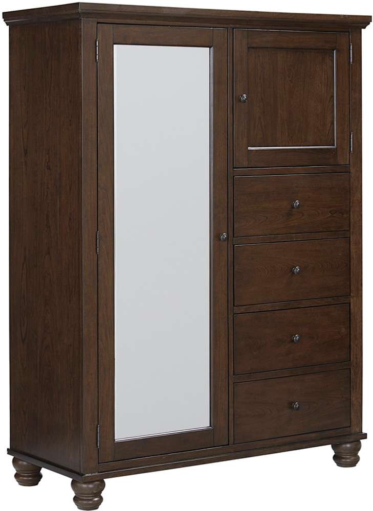 Emery Park - Cambridge Chiffarobe in Classic Cherry Finish - ICB-459-CLC-1 veiw 1