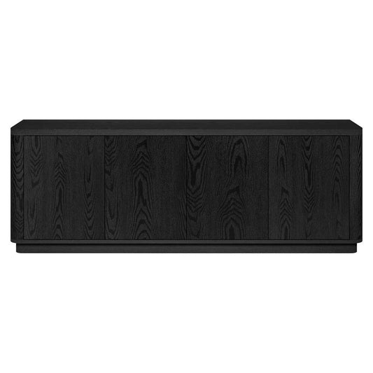 Hudson & Canal - Plympton Rectangular TV Stand for TVs up to 75in in Black Grain - TV2137 veiw 2