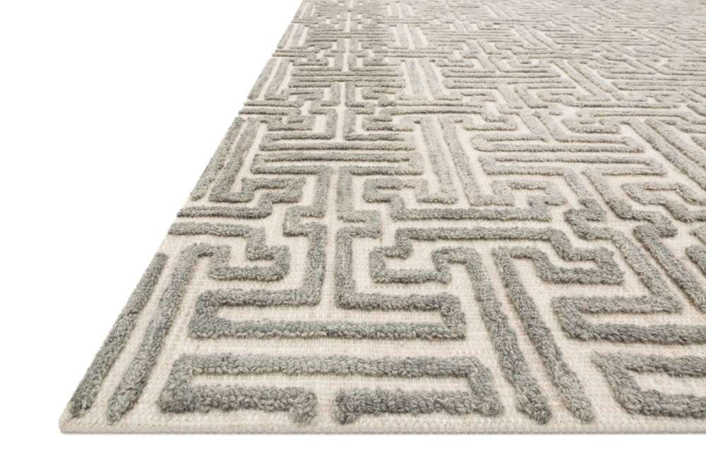 Loloi - Ehren Stone / Sand 18in x 18in Sample Rug - EHREEHR-03SNSA160S veiw 2