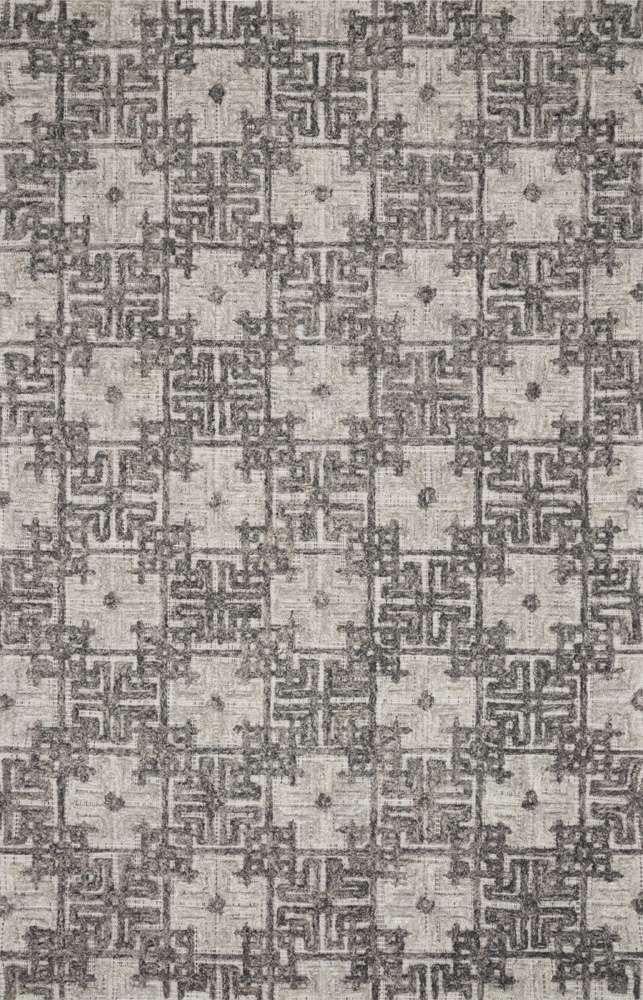 Loloi - Ehren Charcoal / Fog 2-6in x 7-6in Runner Rug - EHREEHR-01CCFG2676 veiw 1
