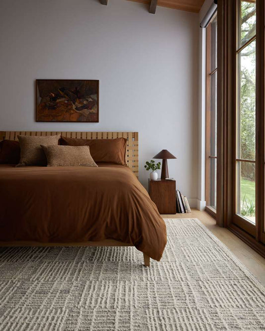 Loloi - Tallulah Mist / Ivory 5-0in x 7-6in Area Rug - TALLTLL-02MIIV5076 veiw 2