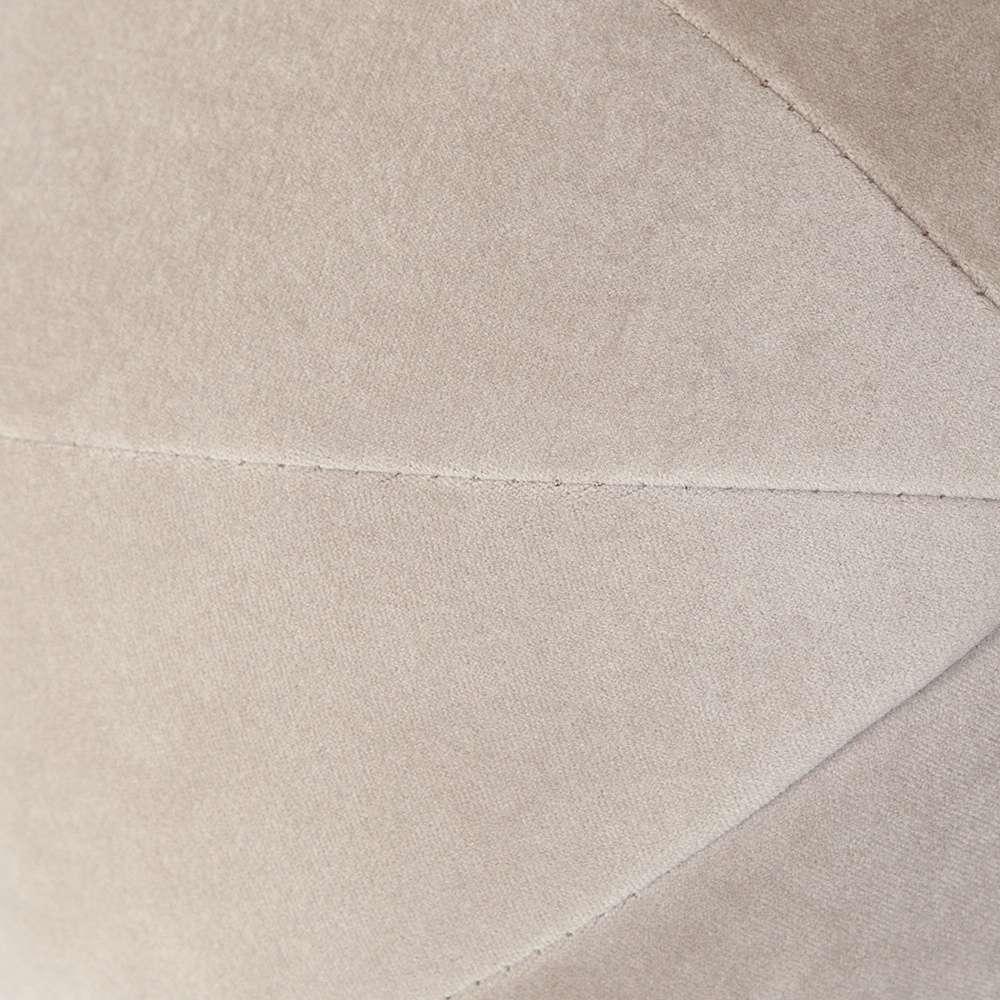 Diamond Sofa - 10in Round Accent Pillows in Mink Tan Velvet (Set of 2) - PILLOWBALLTN2PK veiw 10