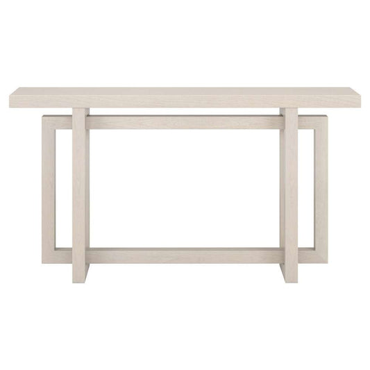 Hudson & Canal - Breslow 55in Wide Rectangular Console Table in Alder White - AT2067 veiw 2