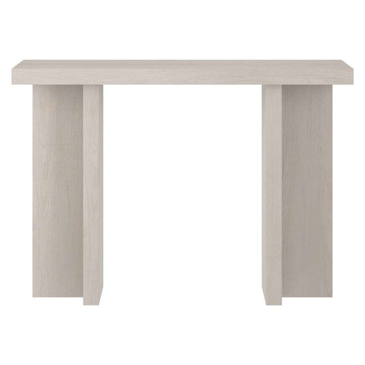 Hudson & Canal - Dimitra 42in Wide Rectangular Console Table in Alder White - AT2077 veiw 2