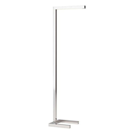 Hudson & Canal - Malin 52in Tall Integrated LED Floor Lamp with Metal Shade in Polished Nickel - FL2083 veiw 2