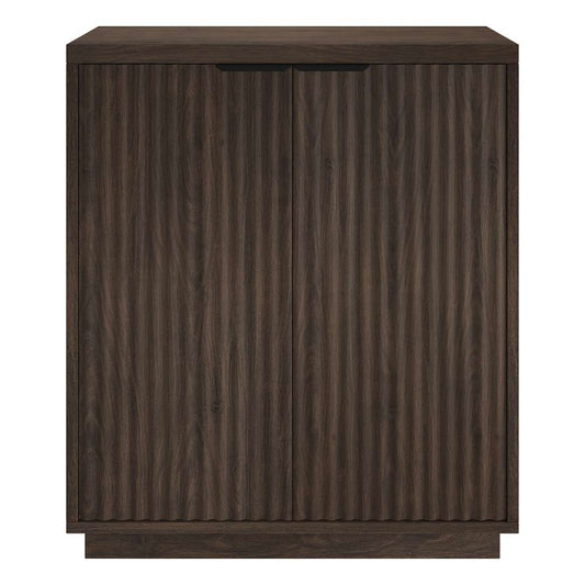 Hudson & Canal - Mansfield 28in Wide Rectangular Accent Cabinet in Alder Brown - AC2167 veiw 2