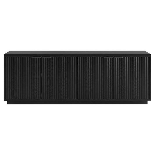 Hudson & Canal - Mansfield Rectangular TV Stand for TVs up to 78in in Black Grain - TV2162 veiw 2