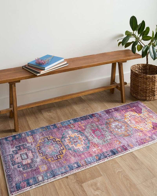 Loloi - Fiona Blue / Purple 2-0in x 5-0in Accent Rug - FIONB20342BBPU2050 veiw 2