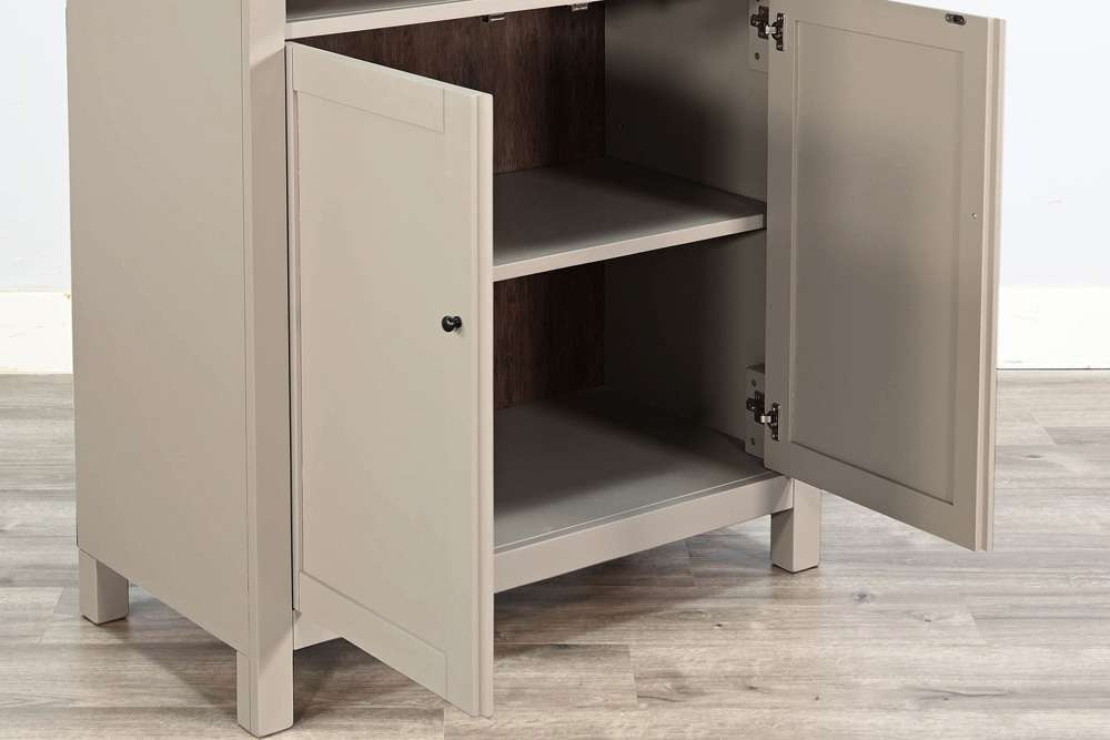 Sunny Designs - Arched Display Cabinet with Doors - 2116PV veiw 5