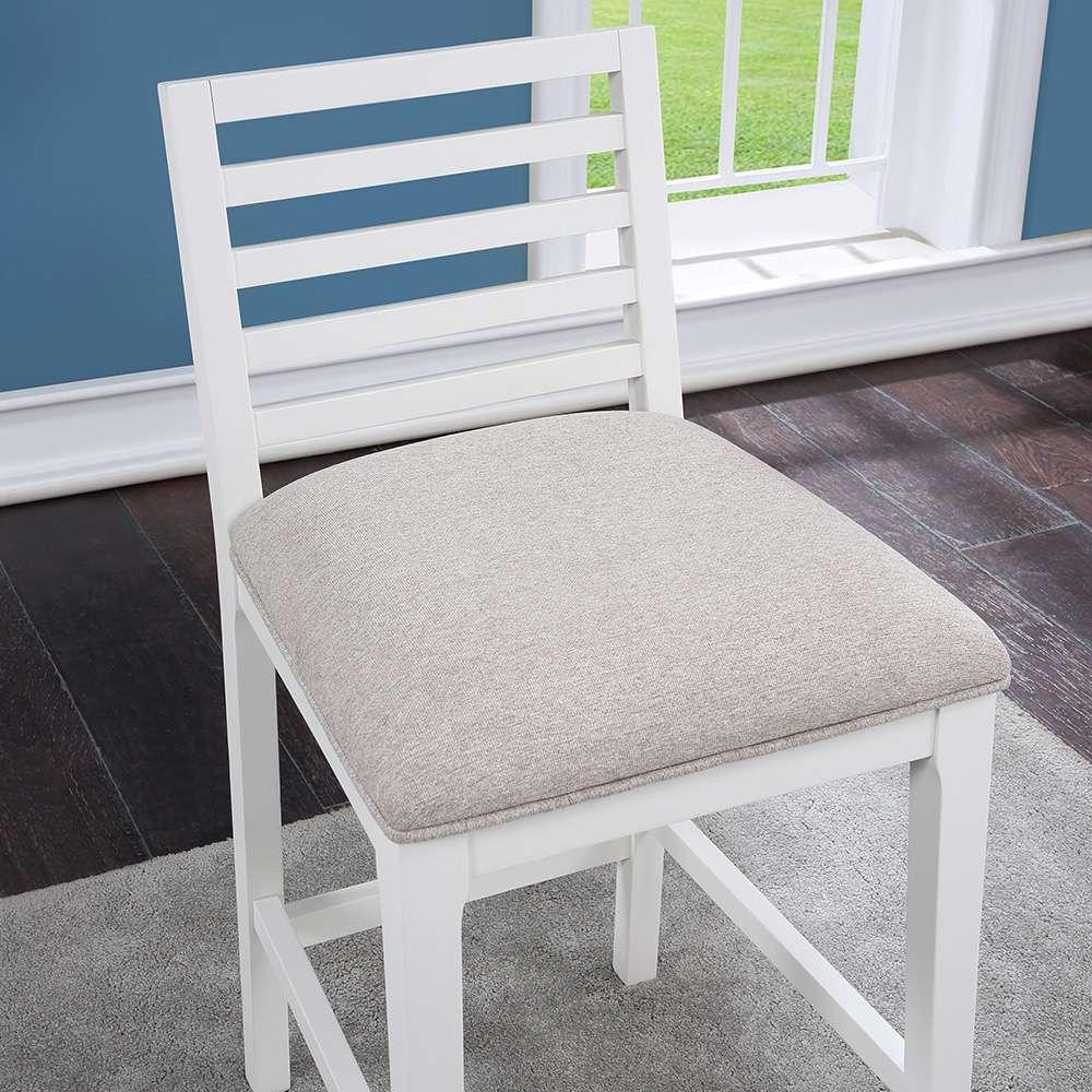 American Woodcrafters - Siri 26in Stool - White - B2-265-26F veiw 10