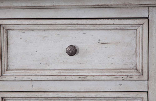 American Woodcrafters - Stonebrook Dresser with Mirror - Light Distressed Antique Gray - 7820-DLM veiw 2
