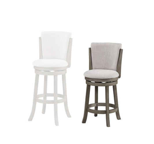 Avalon Furniture - 24in Contempo Swivel Stool - Antique Grey - D01977 GC-G veiw 2