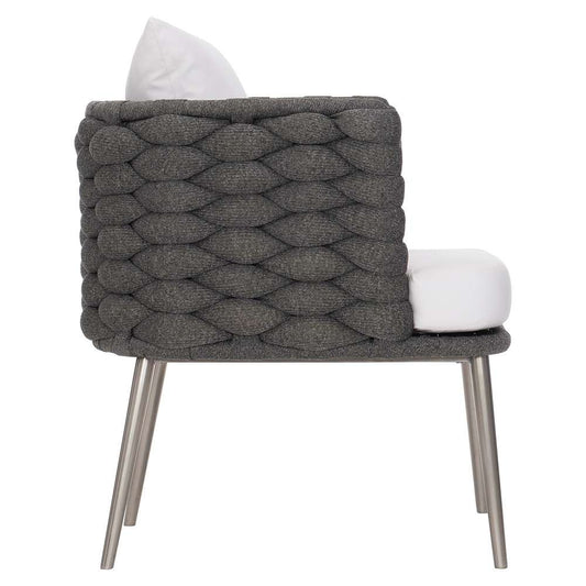 Bernhardt - Santa Cruz Outdoor Arm Chair in Cadet Grey - X02549Q veiw 2