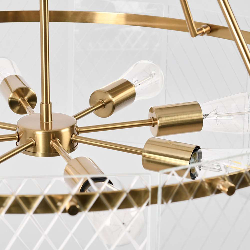 Classic Home - Genesis Chandelier Gold - 56004223 veiw 3