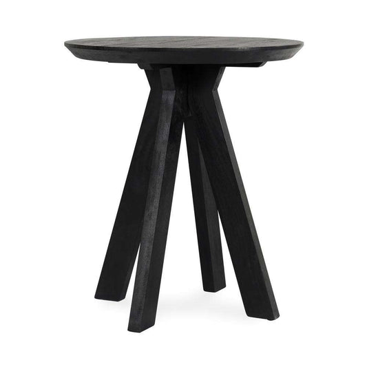 Classic Home - Rodrigo Wood 32in Round Counter Table Black - 51011894 veiw 2