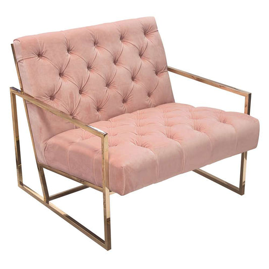 Diamond Sofa - Luxe Accent Chair veiw 2
