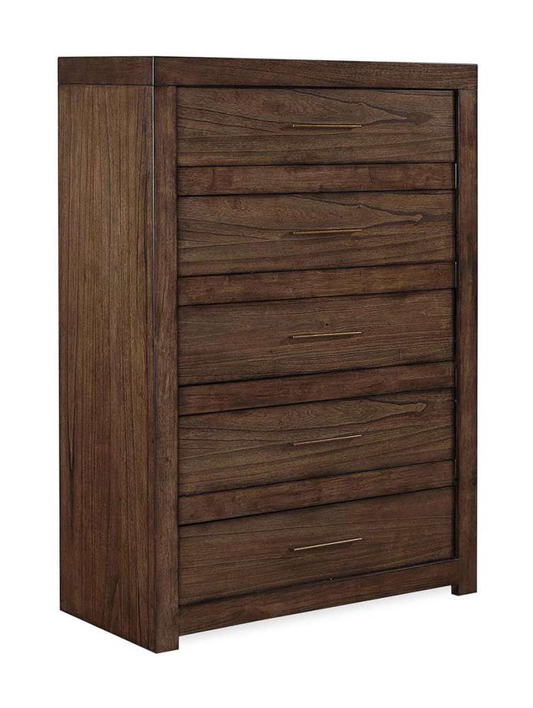 Emery Park - Modern Loft 5 Drawer Chest in Brownstone Finish - IML-456-BRN-1 veiw 1