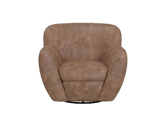 IFD - Tamesis - Wooden Frame & Metal Base, 360 Degree Swivel Accent Chair - IUP222-ACH-214 veiw 2