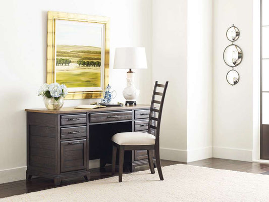 Kincaid Furniture - Plank Road Farmstead Executive Credenza - 706-942C_CLOSEOUT-KH veiw 2