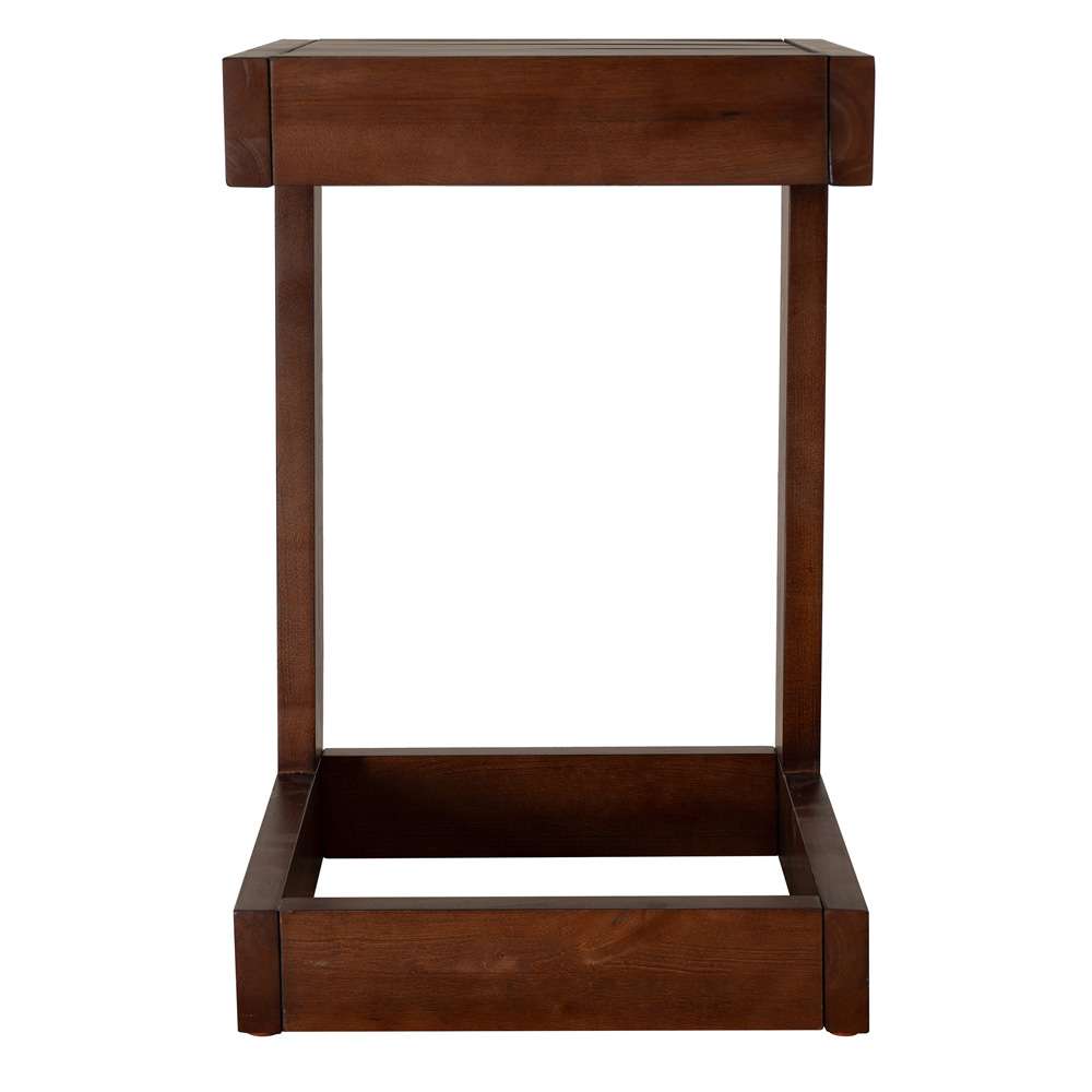 Linon Home Decor - Summerlyn Outdoor C Table, Walnut - OD30WAL01U veiw 13