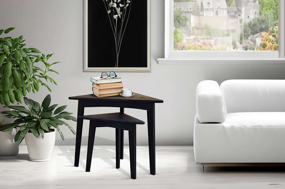 Sunny Designs - Bijou Triangular Nesting Table - 2143UM veiw 2