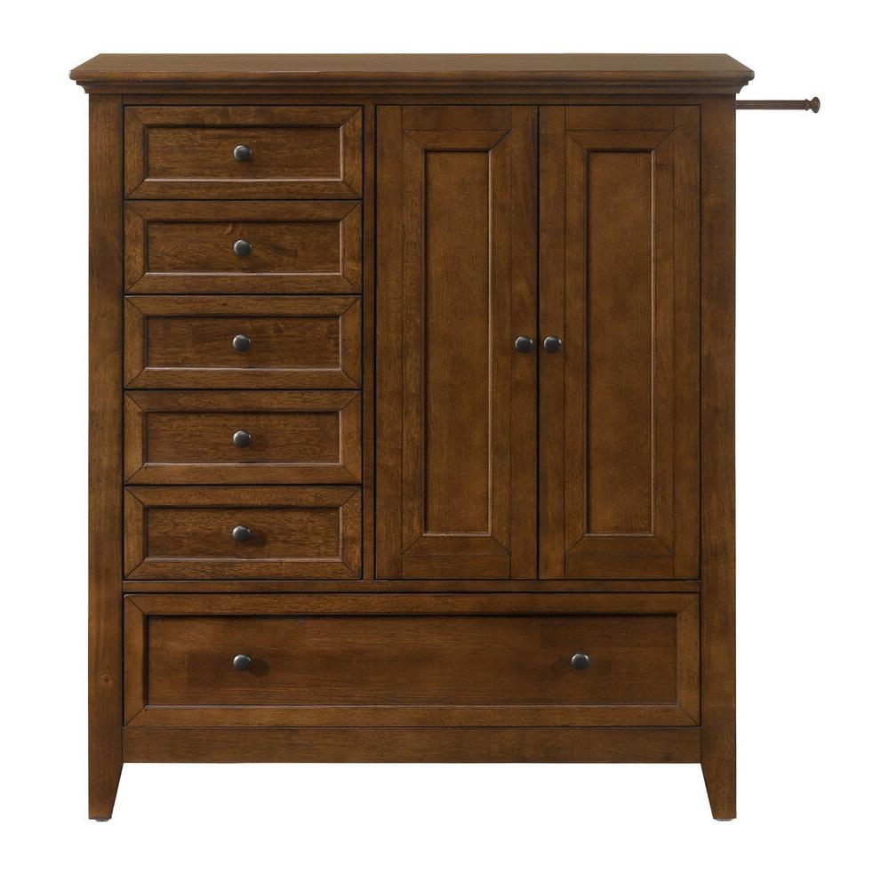 Intercon Furniture - San Mateo Youth Chifferobe in Tuscan - SM-BR-N4305C-TUS-C veiw 1
