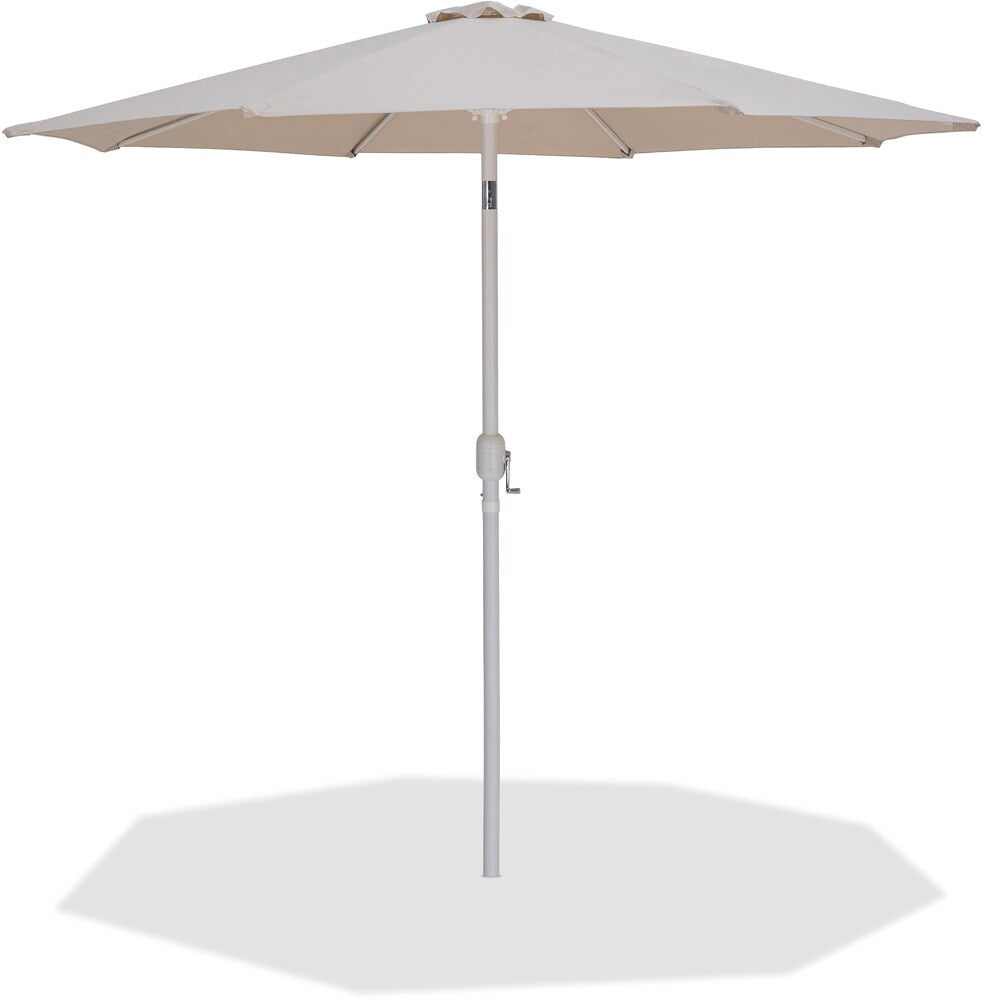 Meridian Furniture - Fiji Beige Fabric Patio Umbrellas - 55015Beige-U veiw 1