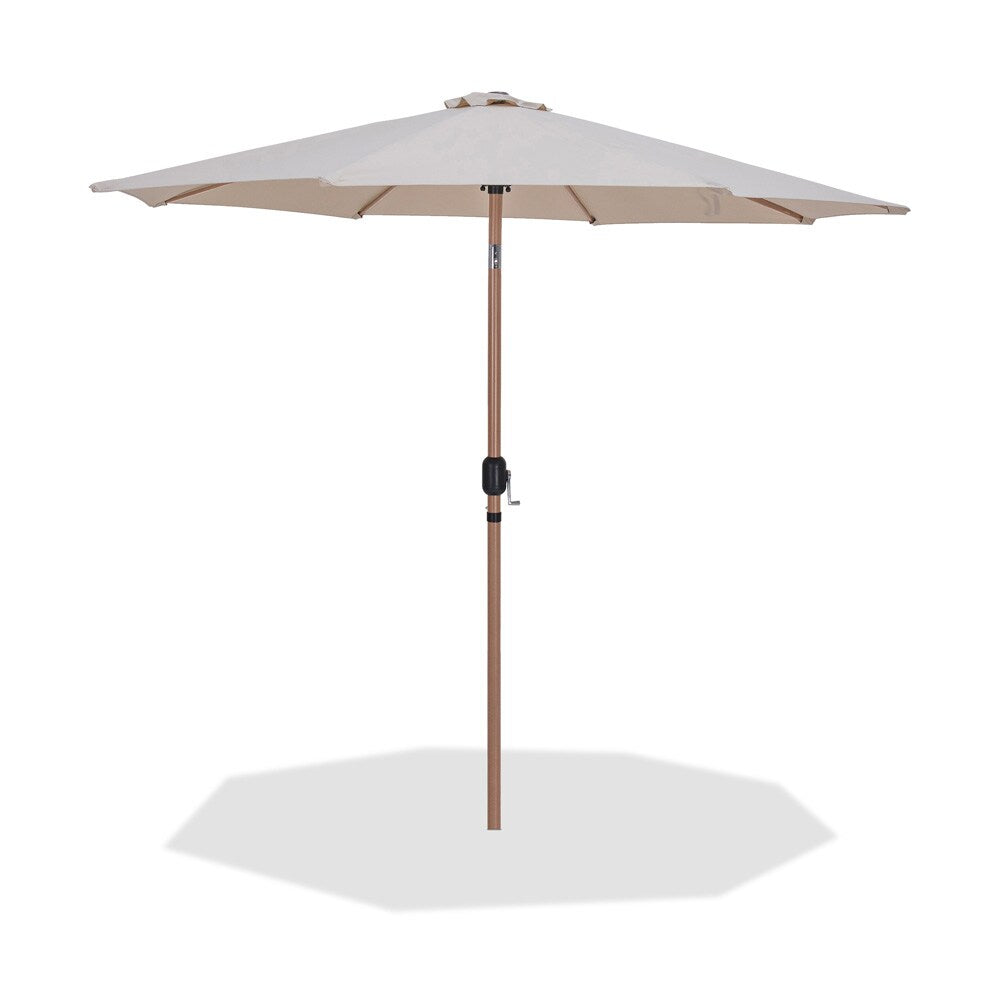 Meridian Furniture - Fiji Beige Fabric Patio Umbrellas - 55014Beige-U veiw 1