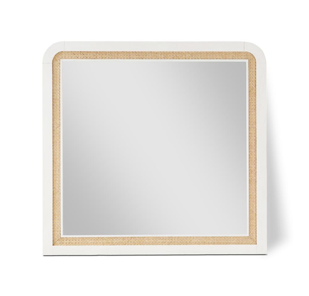 Meridian Furniture - Siena White Mirror - SienaWhite-M veiw 1