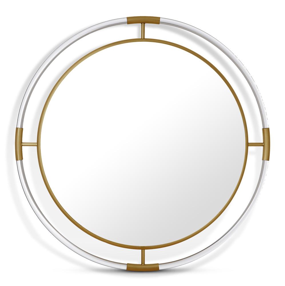 Meridian Furniture - Ghost Gold Mirror - 453-M veiw 1