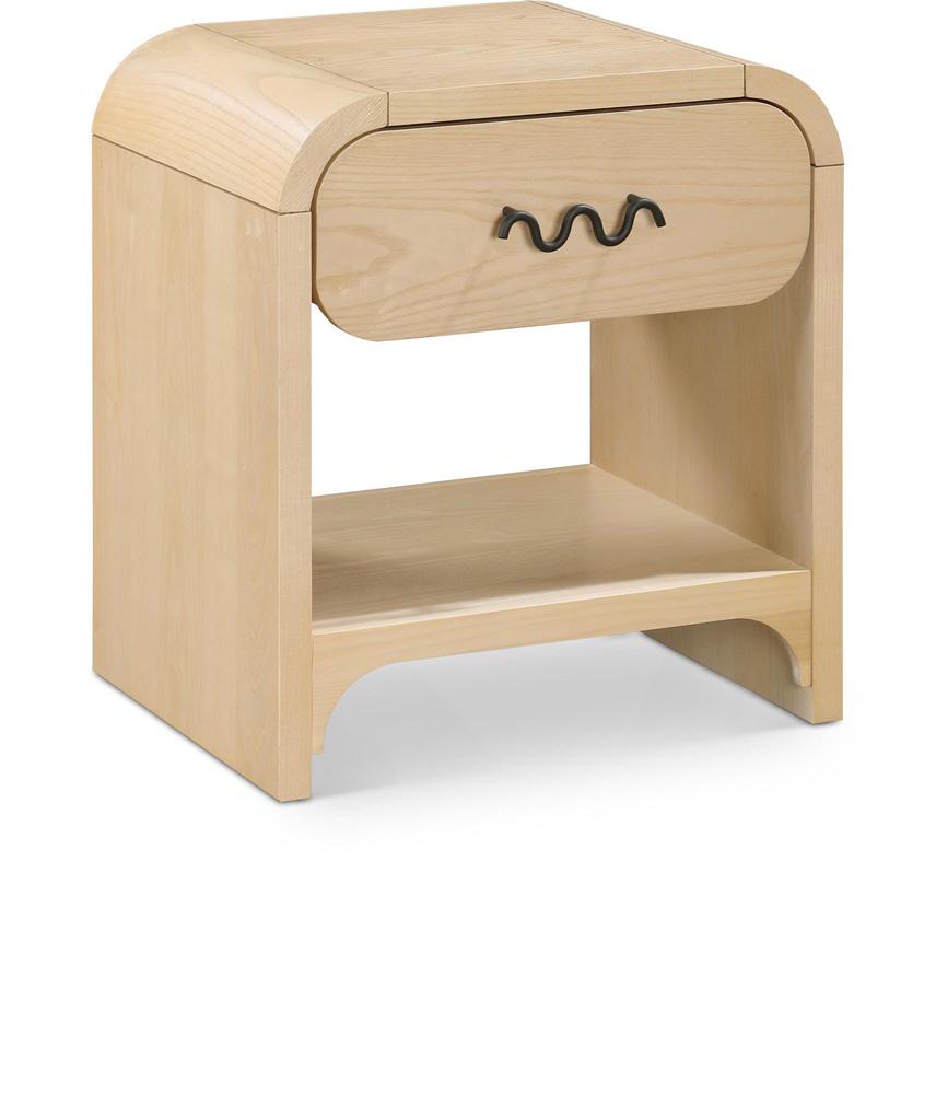 Meridian Furniture - Hayes Natural Night Stand / Side Table - 851Natural-NS veiw 1