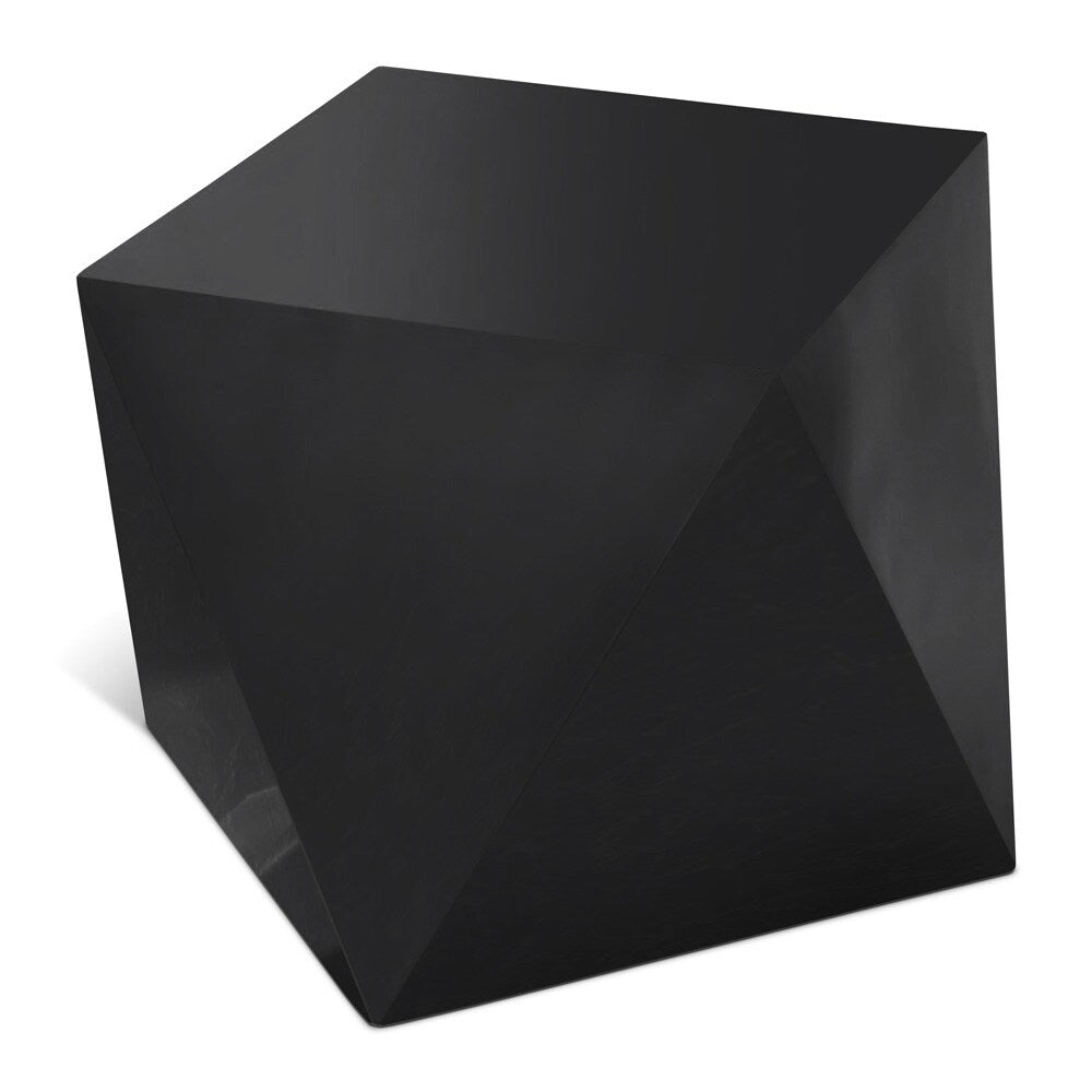 Meridian Furniture - Gemma Matte Black End Table - 222Black-E veiw 1