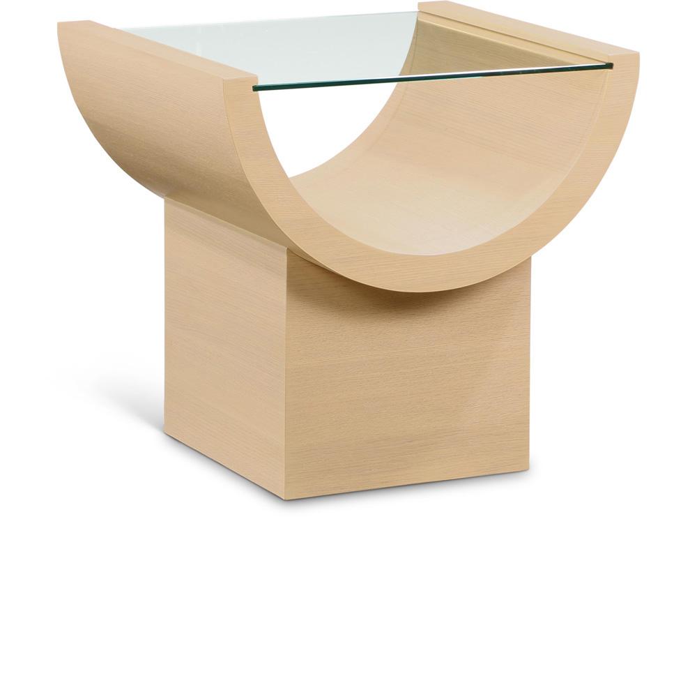 Meridian Furniture - Beverwil Natural Oak End Table - 99023Natural-ET veiw 1