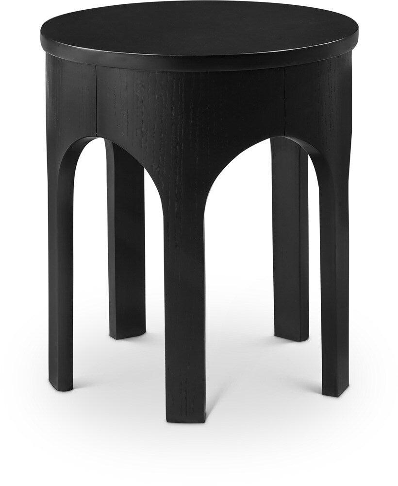 Meridian Furniture - Westfield Black End Table - 99076Black-E veiw 1