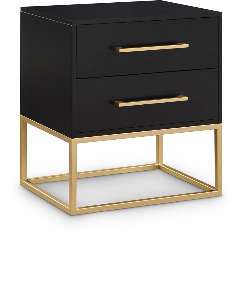 Meridian Furniture - Maxine Black Night Stand - 848Black-NS veiw 1