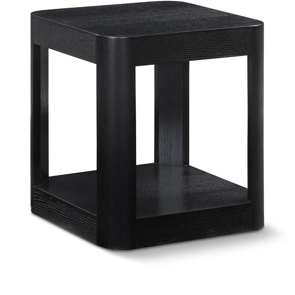 Meridian Furniture - Reeves Black End Table - 99068Black-ET veiw 1