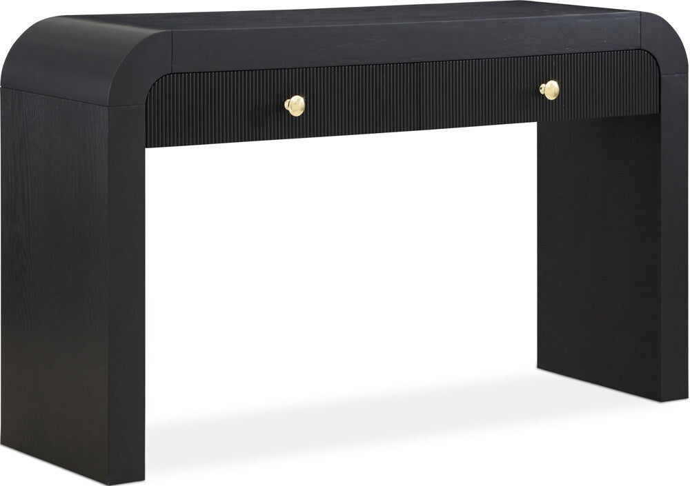 Meridian Furniture - Artisto Black Console Table - 888Black-S veiw 1