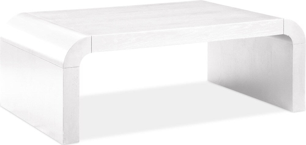 Meridian Furniture - Artisto White Coffee Table - 888White-CT veiw 1