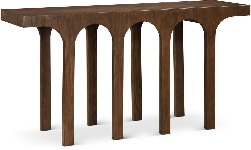 Meridian Furniture - Westfield Brown Console Table - 99075Brown-T veiw 1