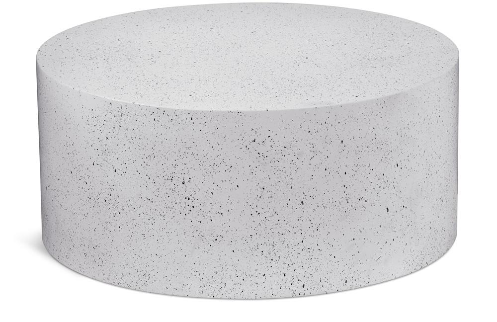 Meridian Furniture - Terrazo Coffee Table - 237White-C veiw 1