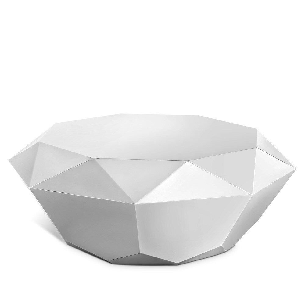Meridian Furniture - Gemma Silver Coffee Table - 222Silver-C veiw 1